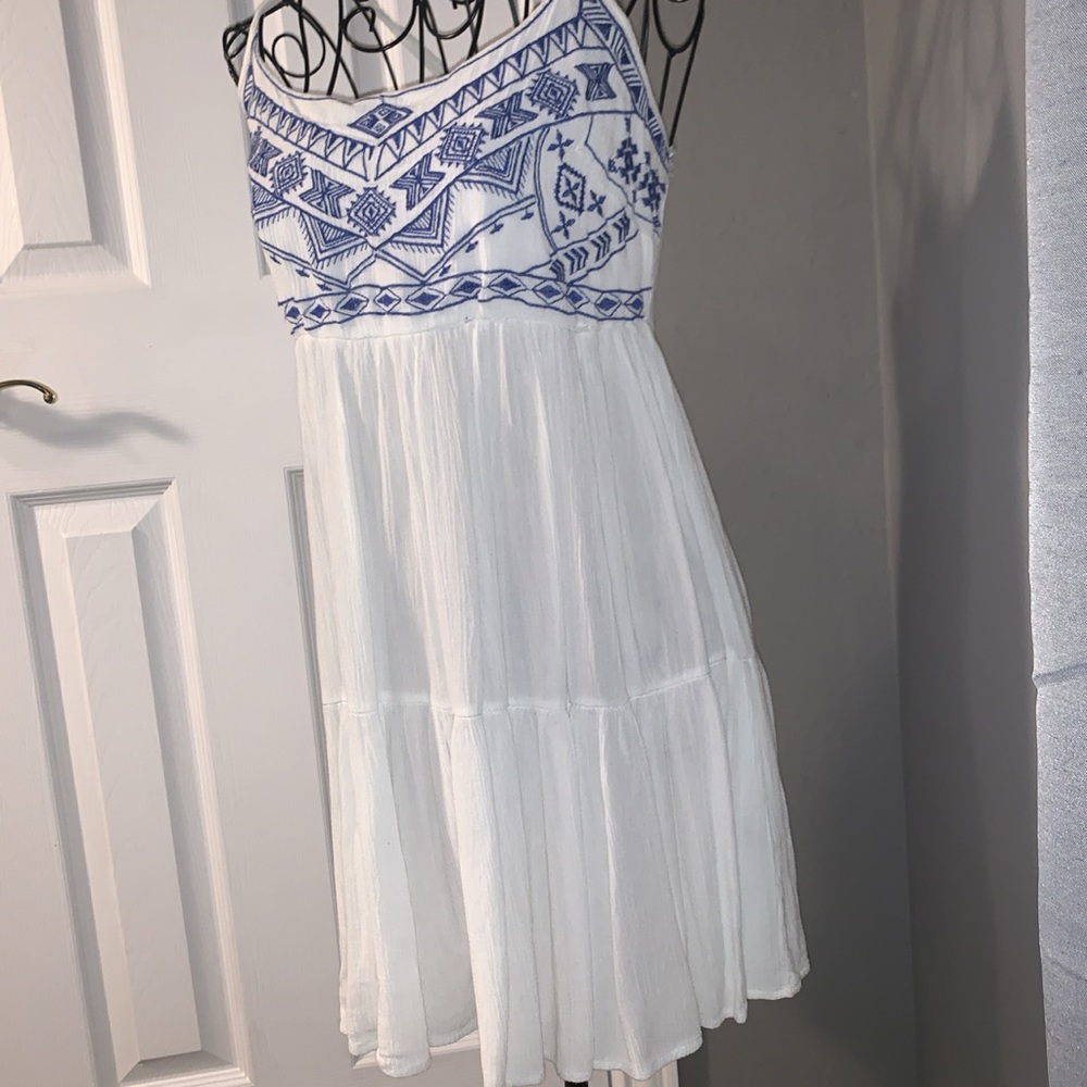 White summer dress